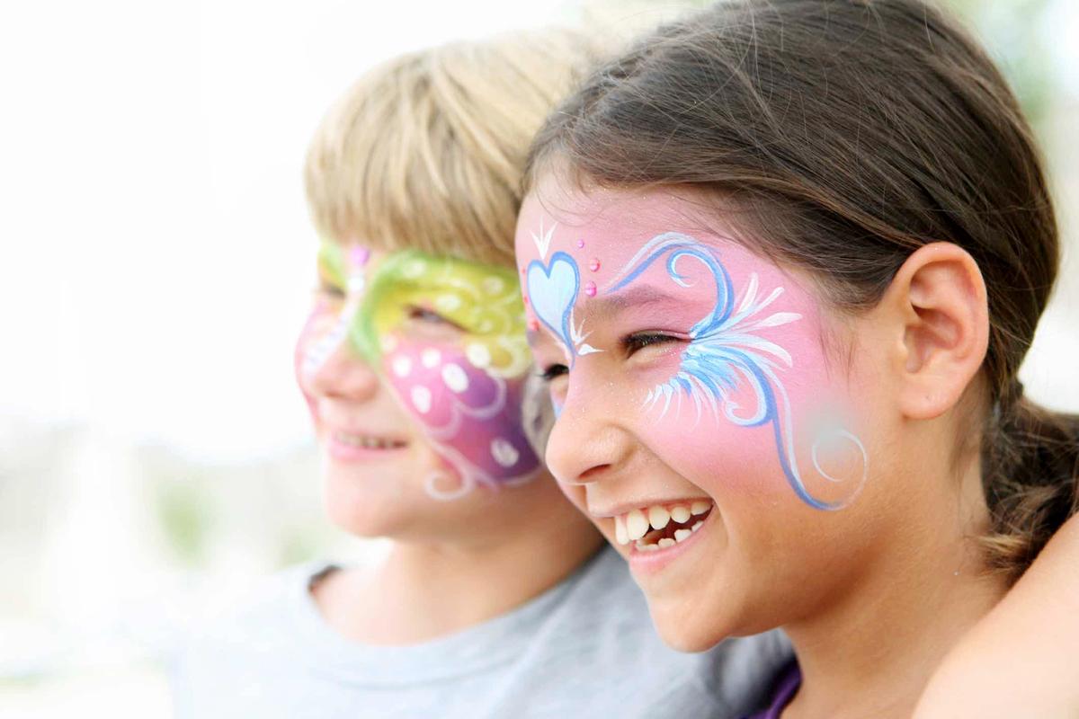 birthday kids face-paiting party