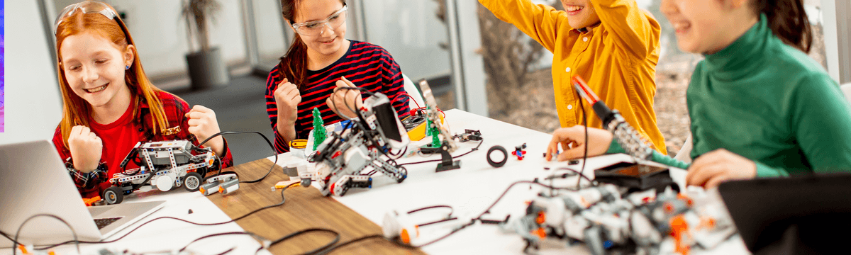 robotics class boys and girls