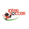 The Intersoccer logo, the biggest soccer camp, after-school courses, and soccer-themed birthday events in Switzerland.  