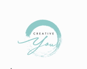The logo of the pottery studio in Thalwil, Switzerland, called Creative You.  The owner is Gabriella Gyoerfi.
